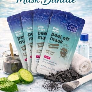 Clean & Clear Deep Action Peel Off Mask Bundle